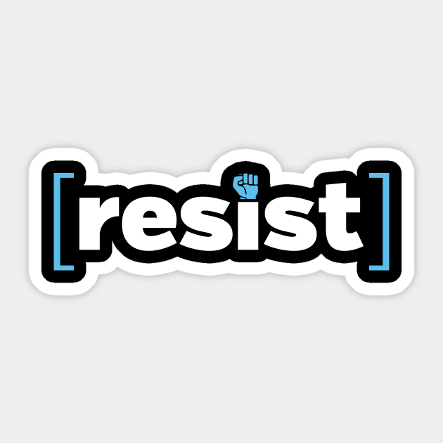 resist Sticker by directdesign